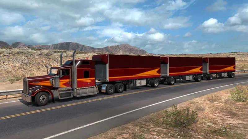 American Truck Simulator Texas-sized Bundle Steam Account - 3