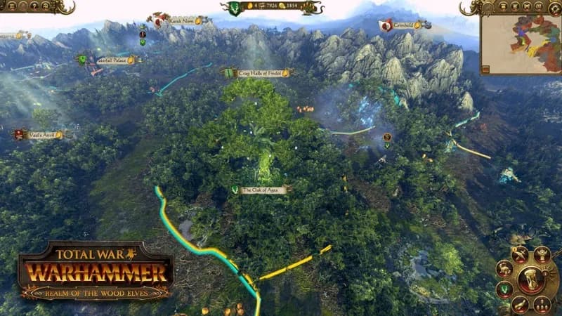 Total War: Warhammer - Realm of The Wood Elves DLC PC Steam CD Key - 3