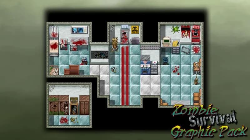 RPG Maker: Zombie Survival Graphic Pack Steam CD Key - 2