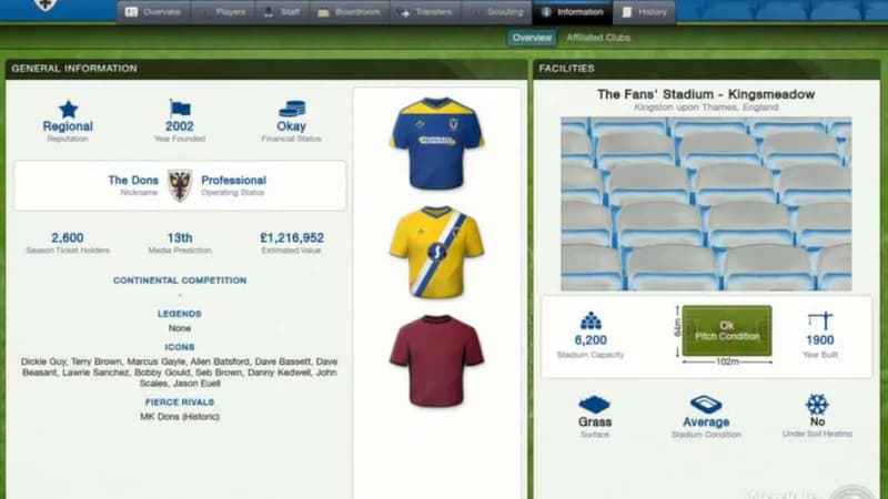 Football Manager 2013 PC Steam CD Key - 2