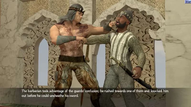 The Barbarian and the Subterranean Caves Steam CD Key - 2