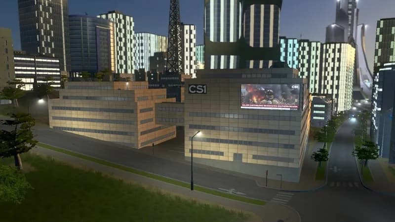 Cities: Skylines - Content Creator Pack: High-Tech Buildings DLC Steam CD Key - 2