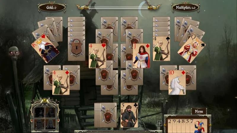 Legends of Solitaire: Curse of the Dragons Steam CD Key - 2