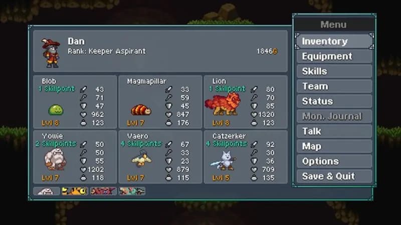 Monster Sanctuary Deluxe Edition RoW PC Steam Account - 2