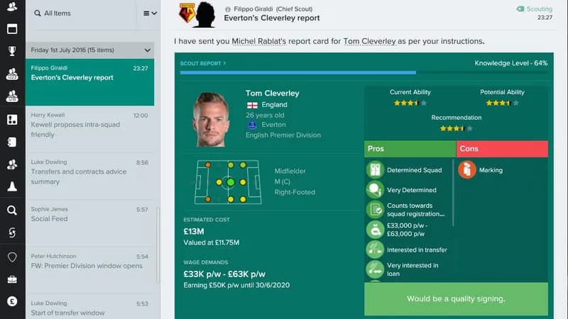 Football Manager 2017 Limited Edition PC Steam CD Key - 4