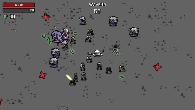 Brotato + Abyssal Terrors DLC Bundle PC Steam Account - 3