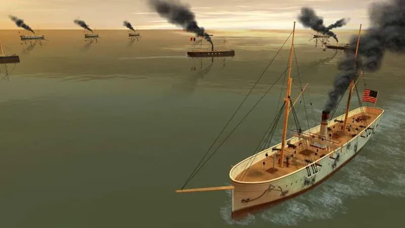 Clad in Iron: Gulf of Mexico 1864 Steam CD Key - 6