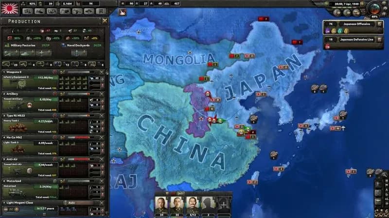 Hearts of Iron IV - Death or Dishonor DLC PC Steam CD Key - 3