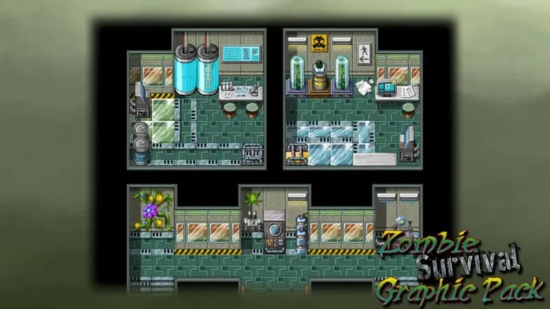 RPG Maker: Zombie Survival Graphic Pack Steam CD Key - 3