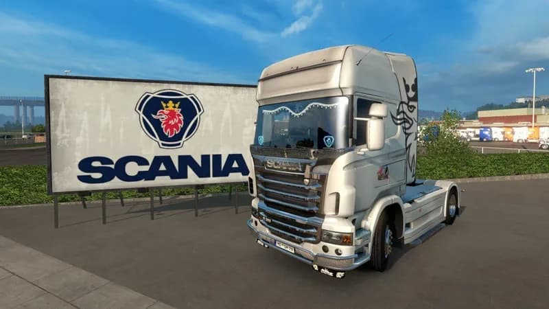 Euro Truck Simulator 2 - Mighty Griffin Tuning Pack DLC Steam CD Key - 2