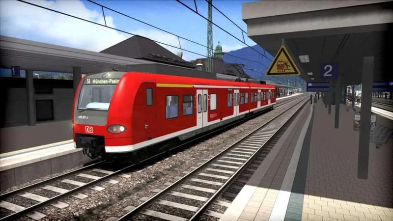 Train Simulator 2017: Munich - Garmisch-Partenkirchen Route DLC Steam CD Key - 3