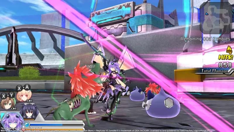 MegaTagmension Blanc + Neptune VS Zombies Steam CD Key - 5