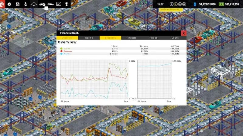 Production Line : Car factory simulation PC Steam CD Key - 5