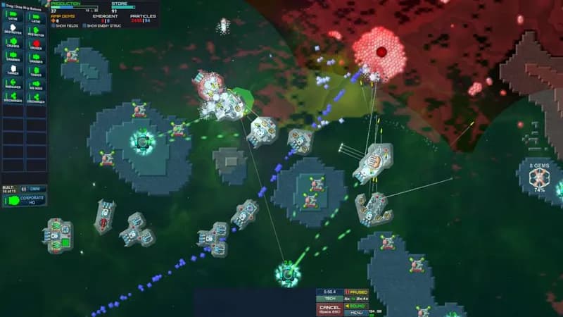 Particle Fleet: Emergence Steam CD Key - 3