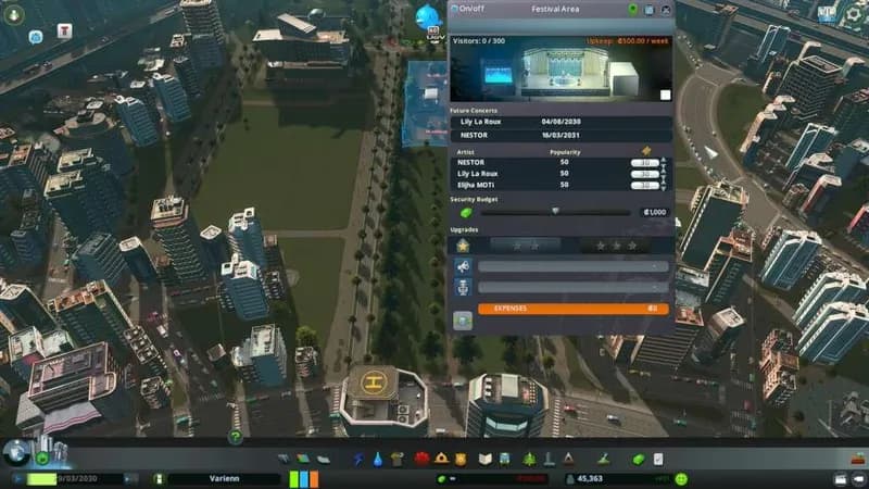 Cities: Skylines - Concerts DLC Steam CD Key - 3