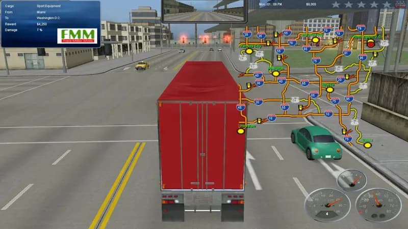 18 Wheels of Steel: Across America PC Steam CD Key - 4