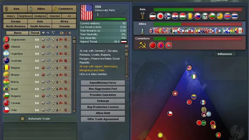 Hearts of Iron III - DLC Collection Steam CD Key - 3