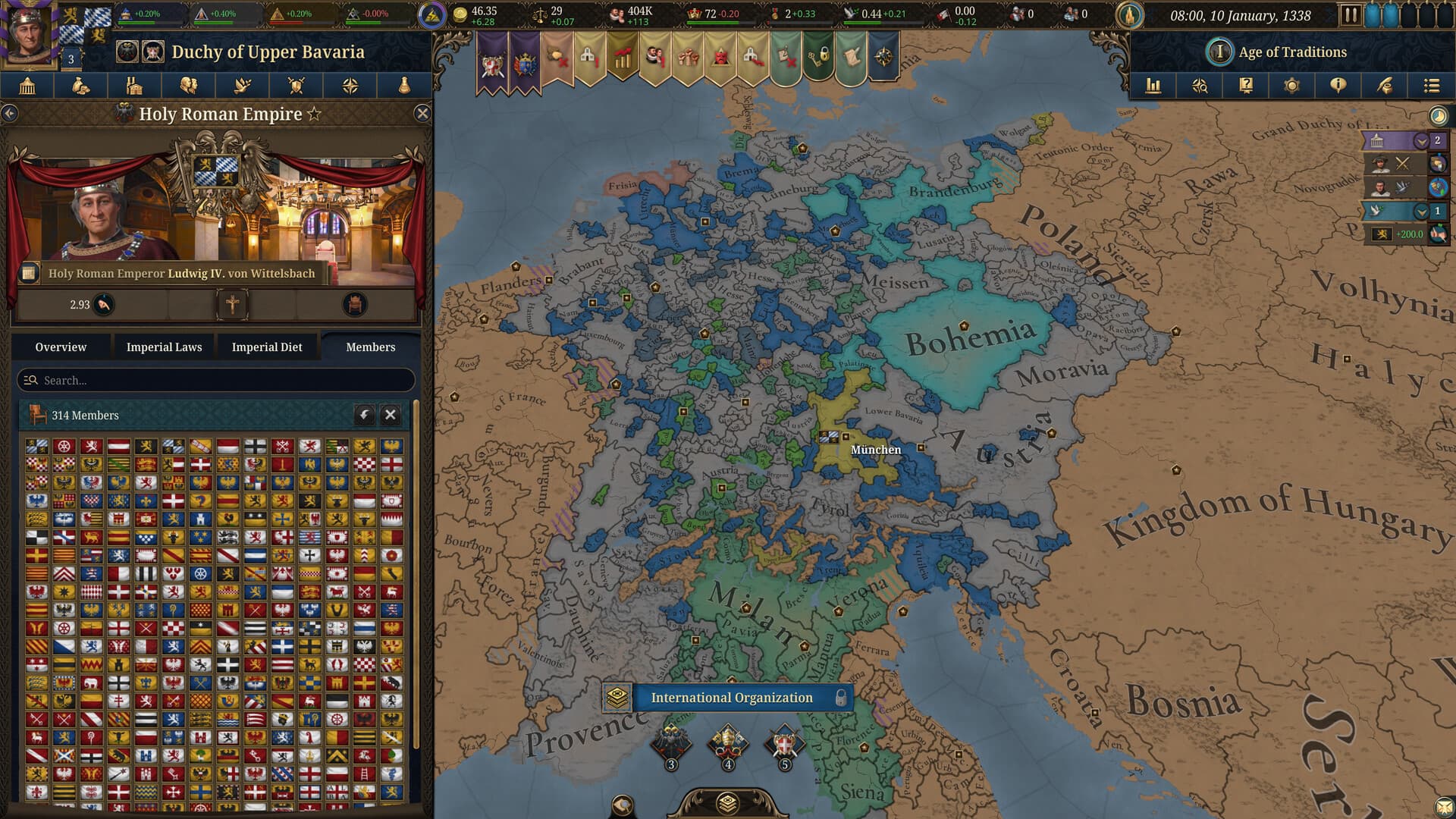 Europa Universalis V PC Steam Account - 7