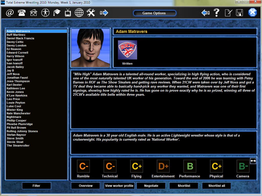 Total Extreme Wrestling 2010 Steam CD Key - 3