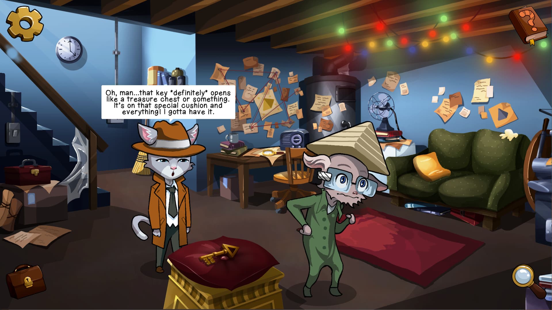 Nine Noir Lives PC Steam Account - 3