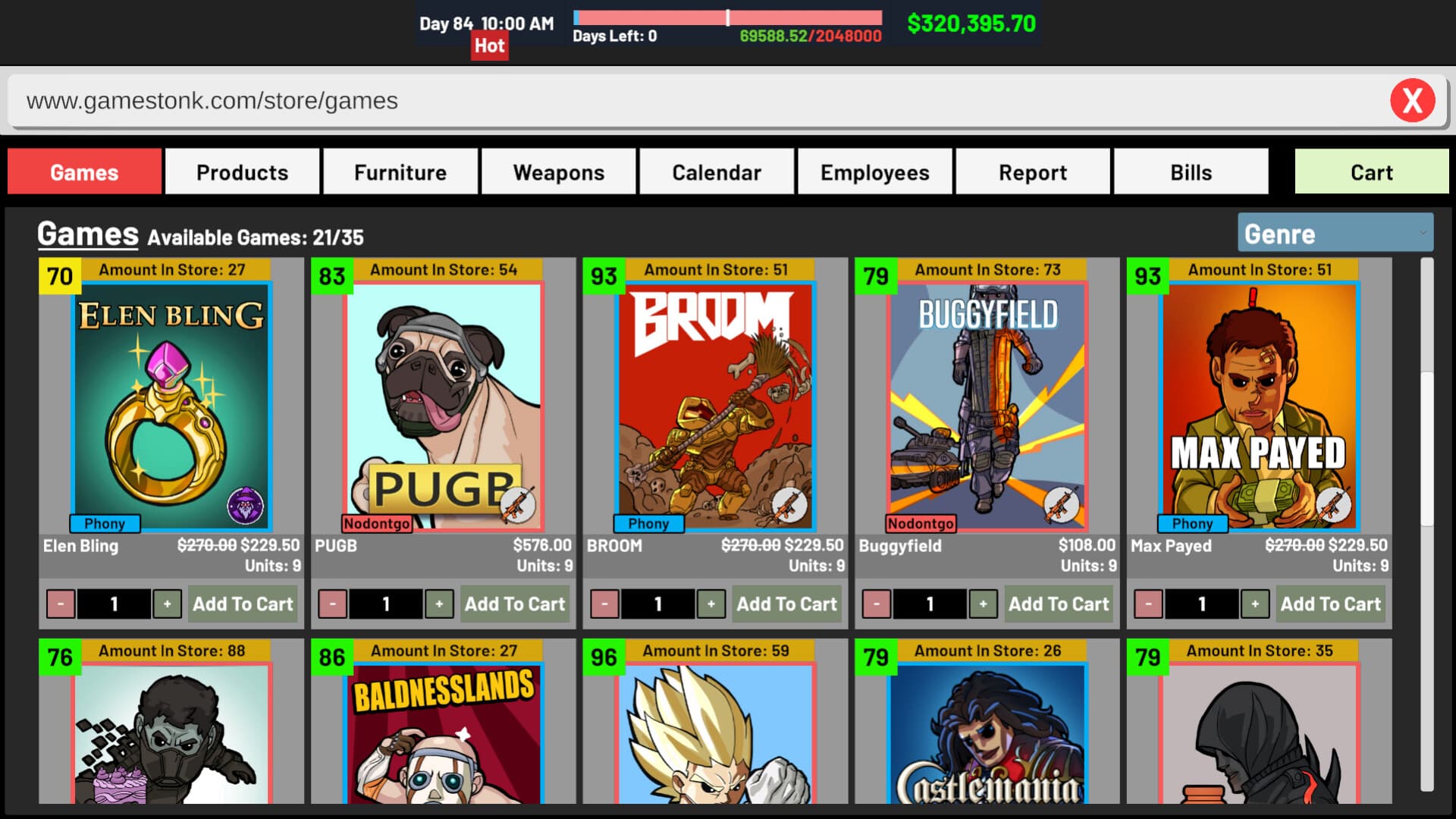 Gamestonk Simulator: Gone Rogue PC Steam Account - 7
