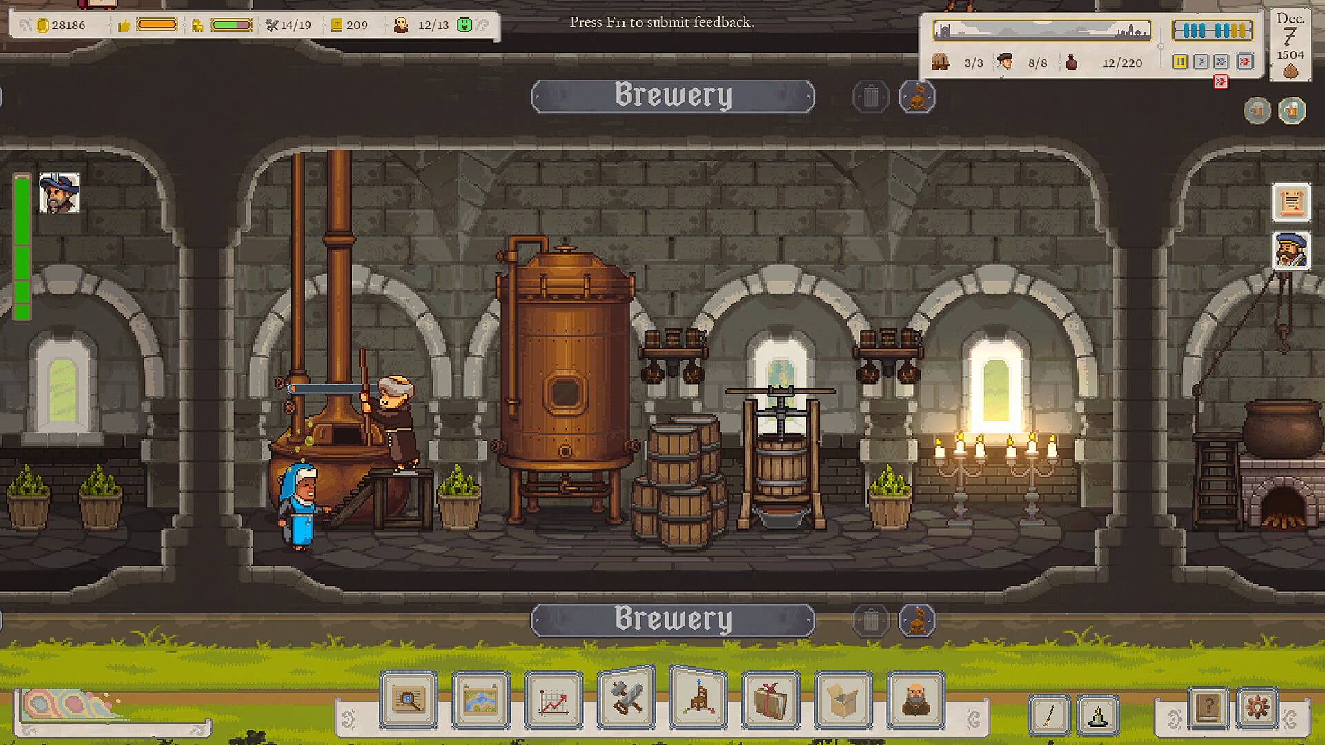 Ale Abbey PC Steam Account - 2