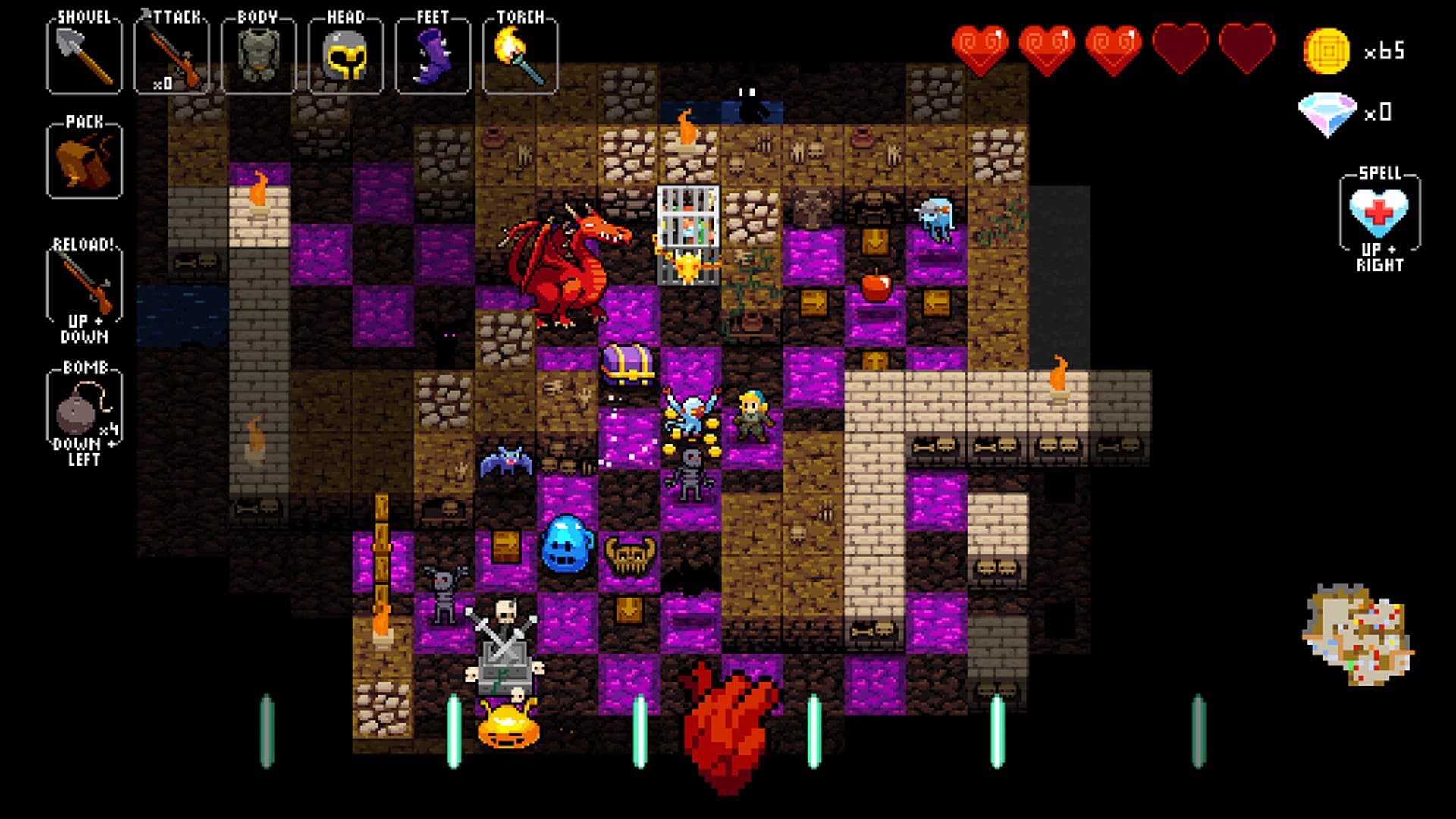 Crypt of the NecroDancer PC Steam CD Key - 2