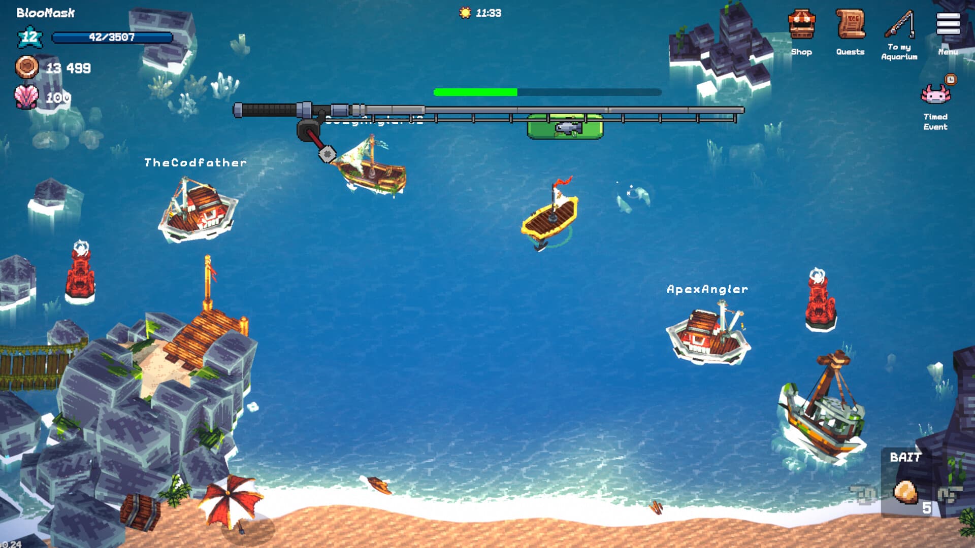 Tiny Aquarium: Social Fishkeeping PC Steam Account - 3