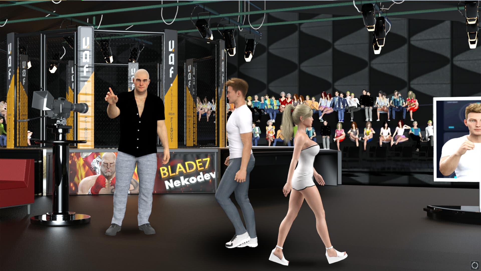 MMA Life Simulator PC Steam Account - 3