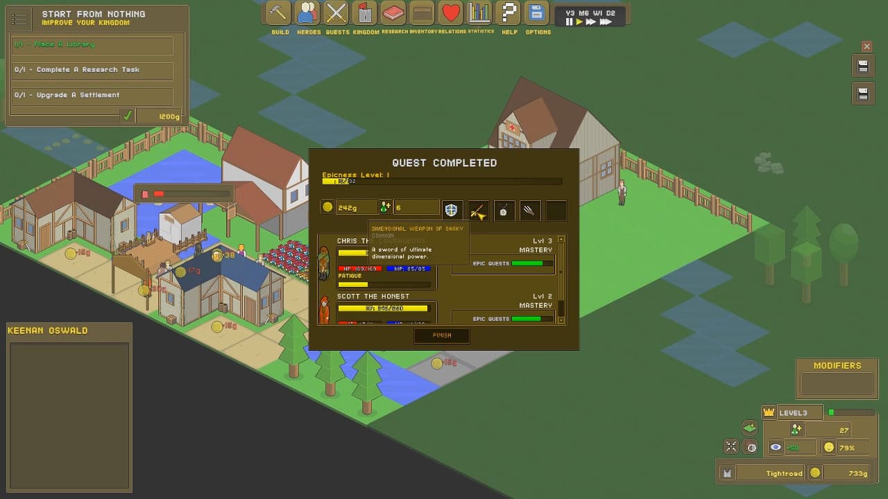 RPG Tycoon + Soundtrack Steam CD Key - 2