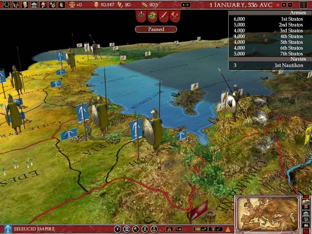 Europa Universalis: Rome Gold Edition Steam CD Key - 7