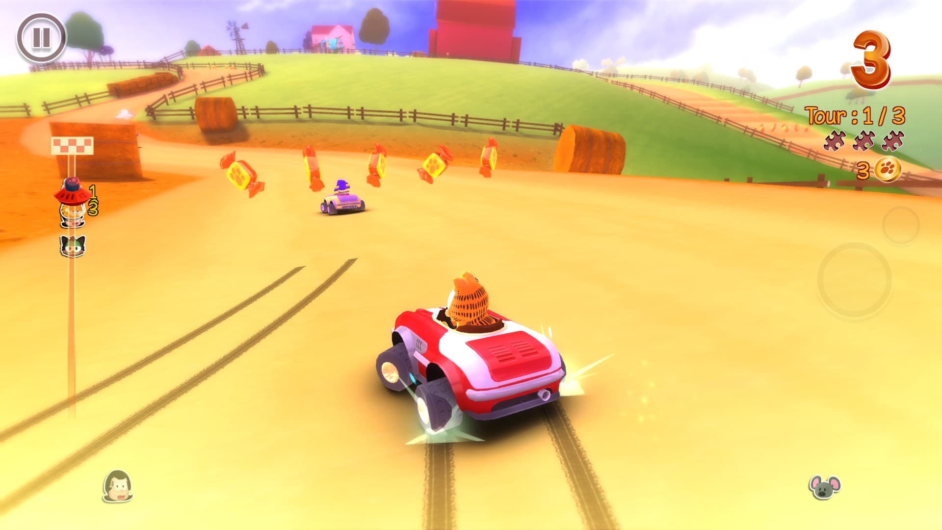 Garfield Kart Steam CD Key - 3