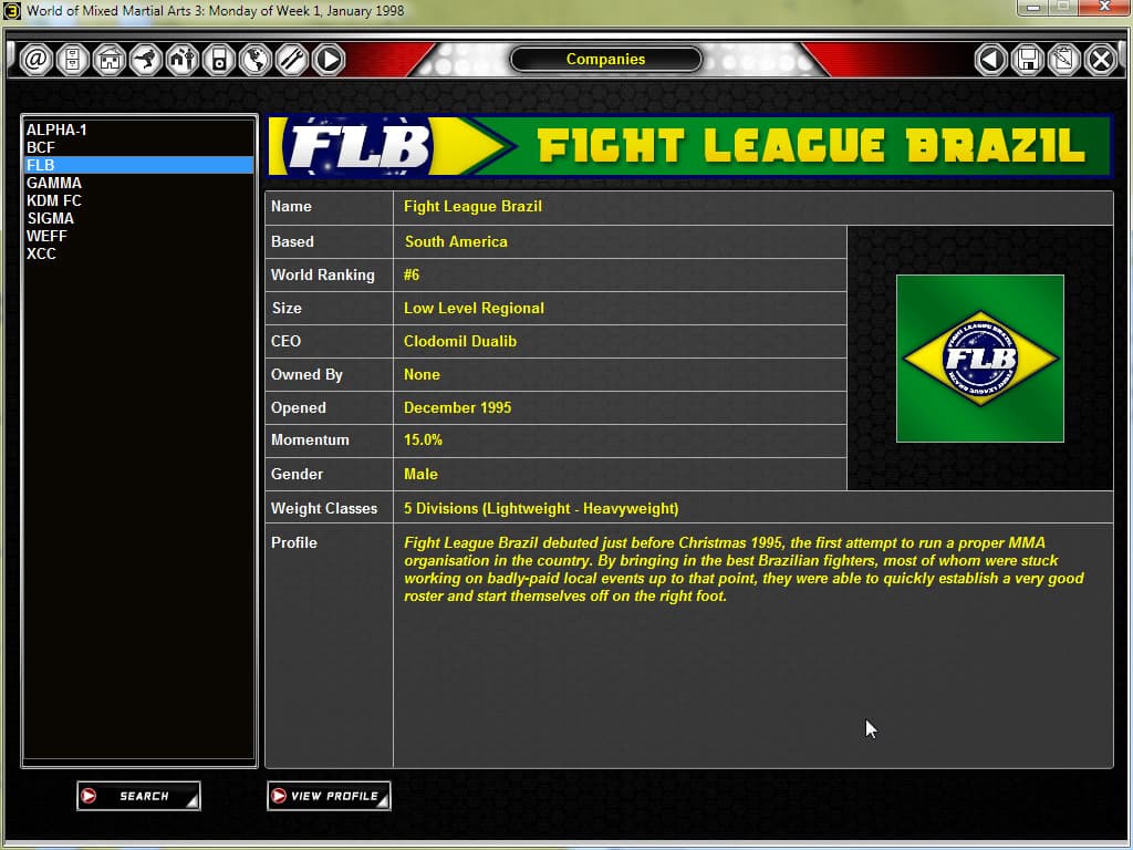 World of Mixed Martial Arts 3 Steam CD Key - 2