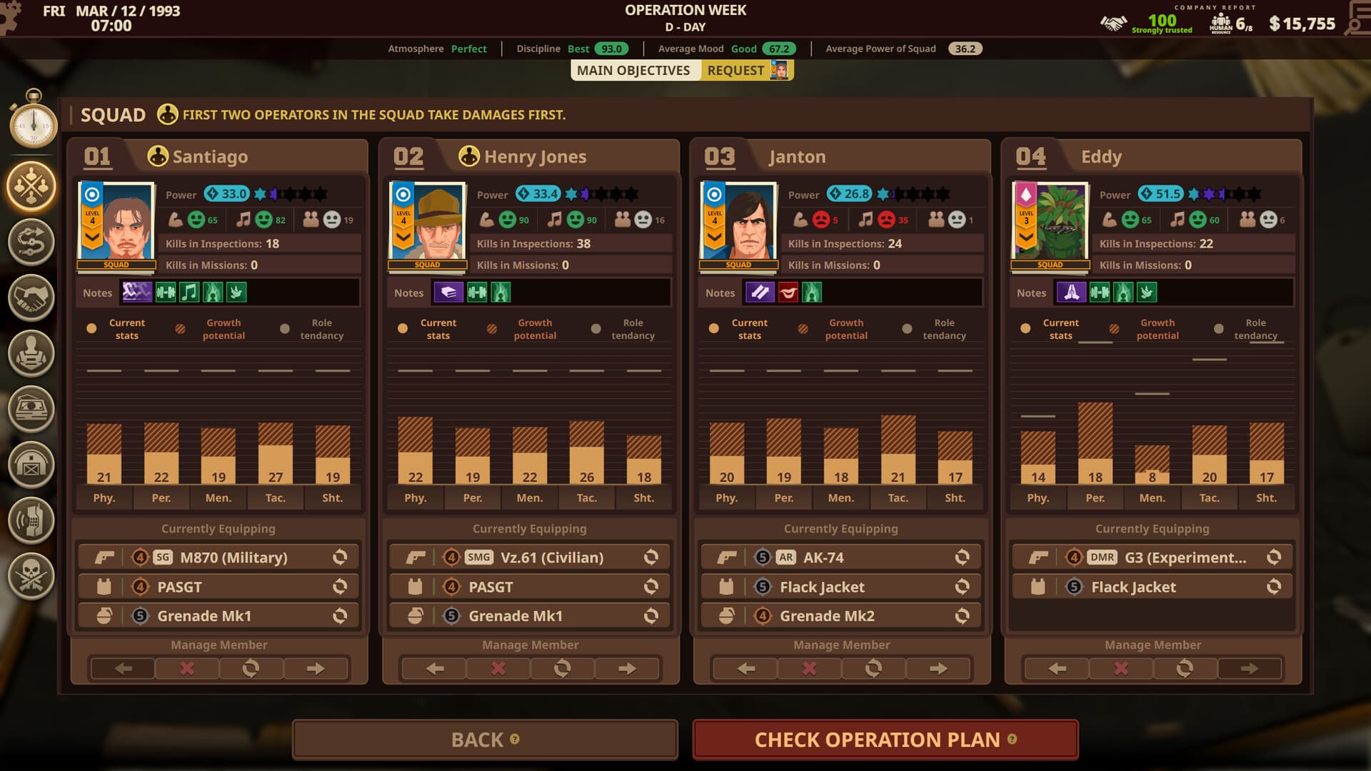 Private Military Manager: Tactical Auto Battler PC Steam Account - 7