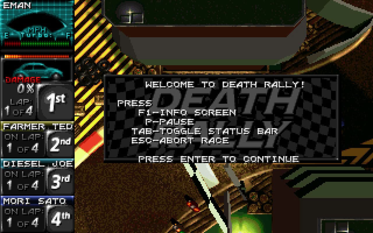 Death Rally (Classic) Steam CD Key - 6