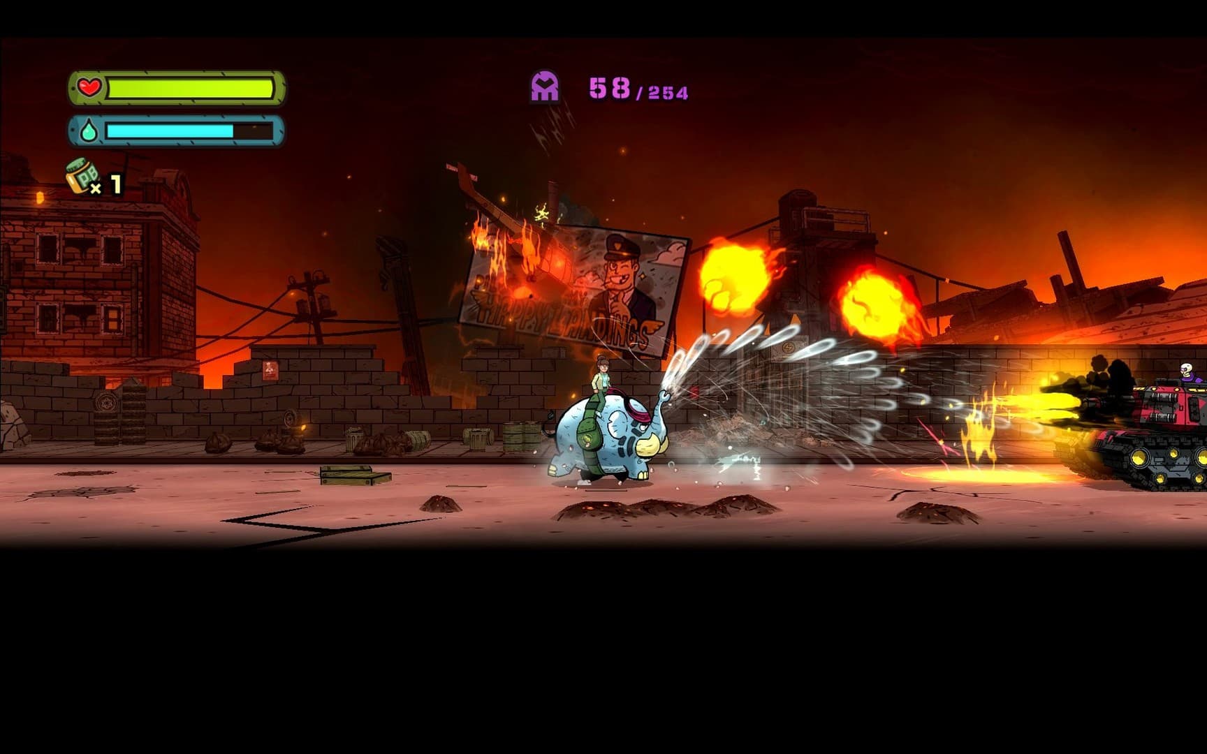 Tembo The Badass Elephant Steam CD Key - 2