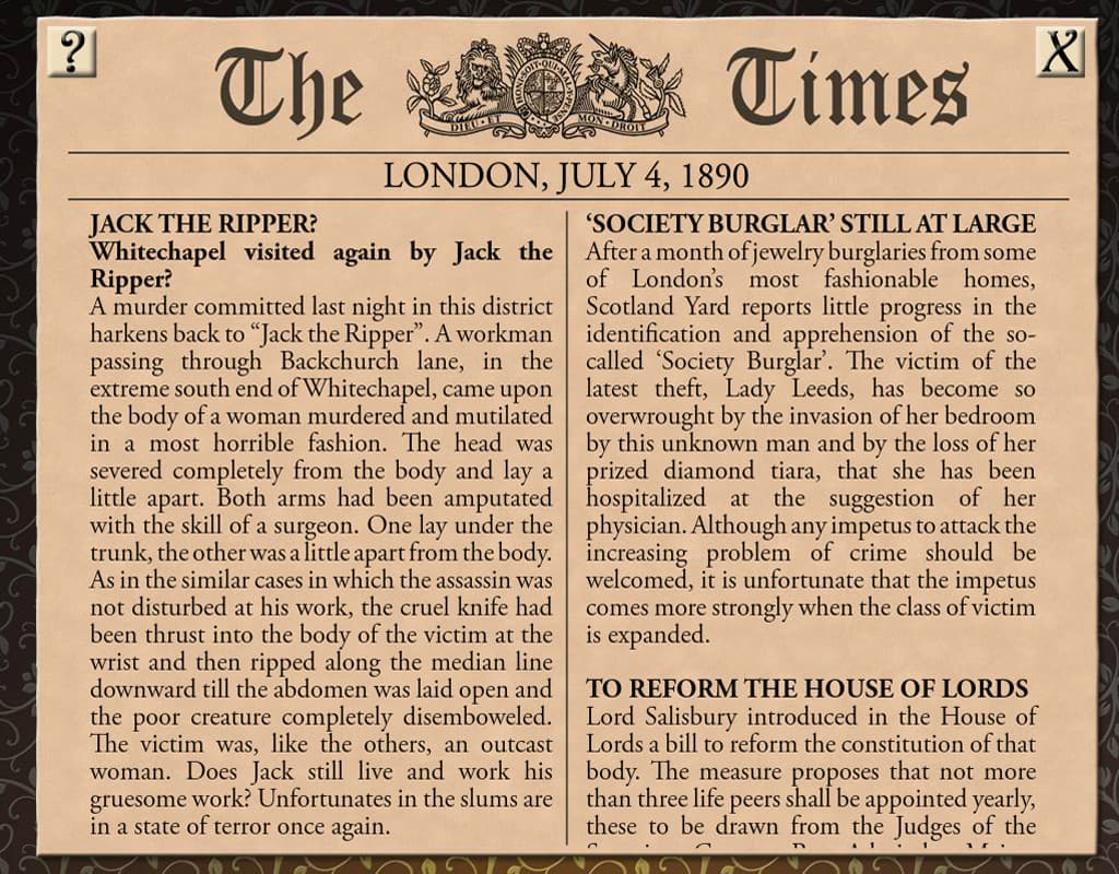Sherlock Holmes Consulting Detective: The Case of the Mystified Murderess Steam CD Key - 5