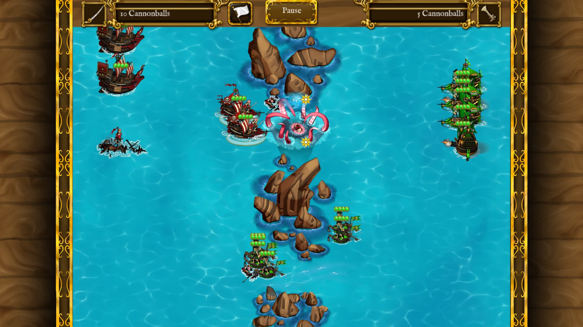 Pirates vs Corsairs: Davy Jones's Gold Steam CD Key - 7