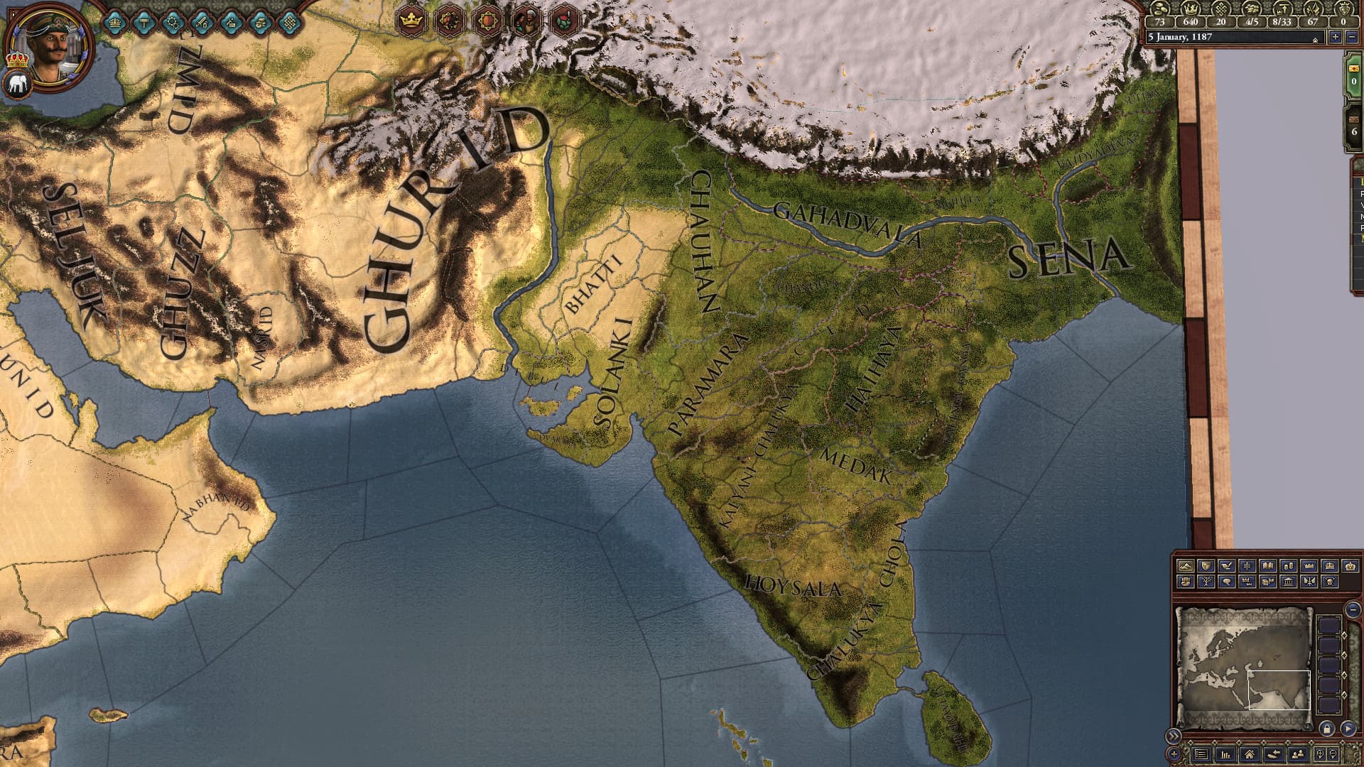 Crusader Kings II - Rajas of India DLC PC Steam CD Key - 4