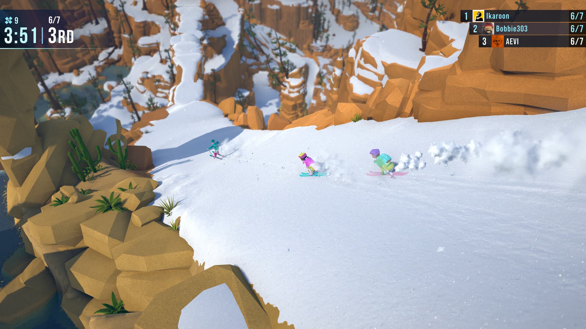Lonely Mountains: Snow Riders PC Steam Account - 3