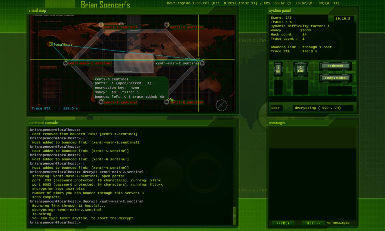 Hacker Evolution: Untold - Hardcore Package 1 DLC Steam CD Key - 4