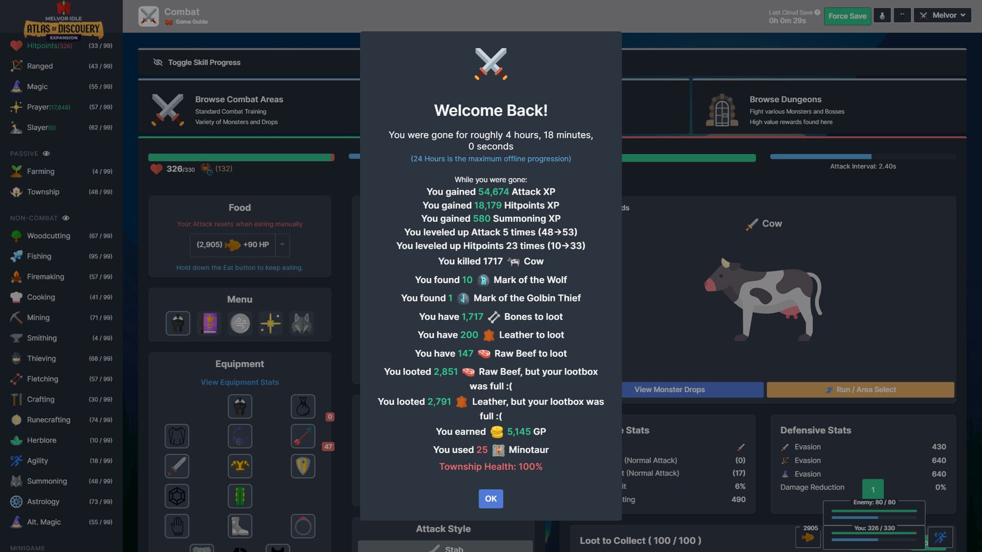 Melvor Idle PC Steam Account - 4