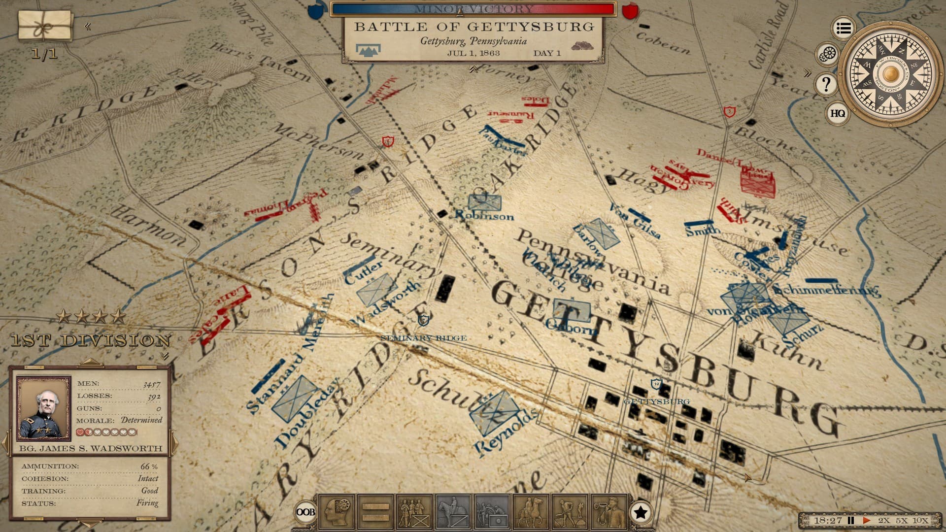 Grand Tactician: The Civil War (1861-1865) PC Steam Account - 2