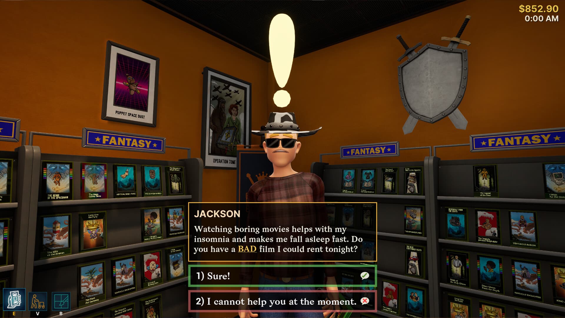 Retro Rewind: Video Store Simulator PC Steam Account - 7