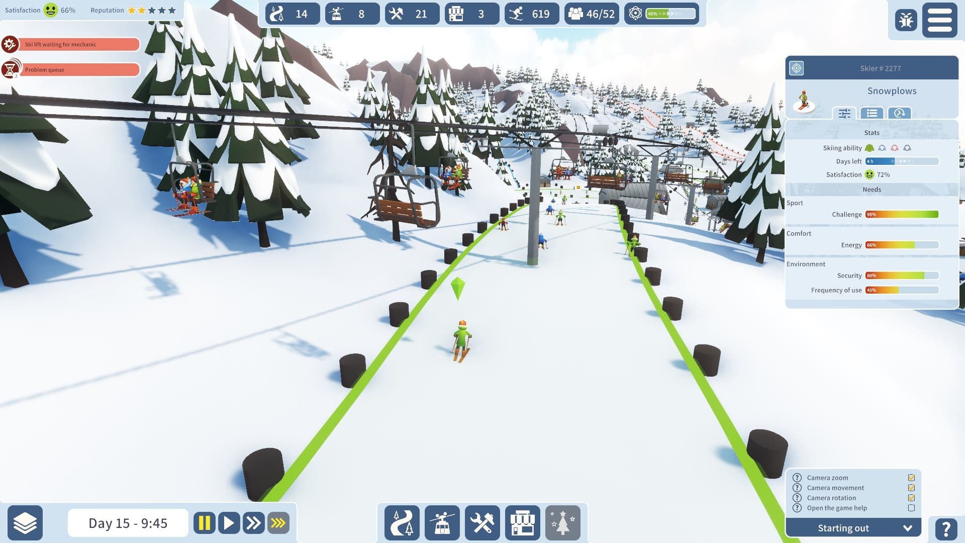 Snowtopia: Ski Resort Builder PC Steam Account - 6