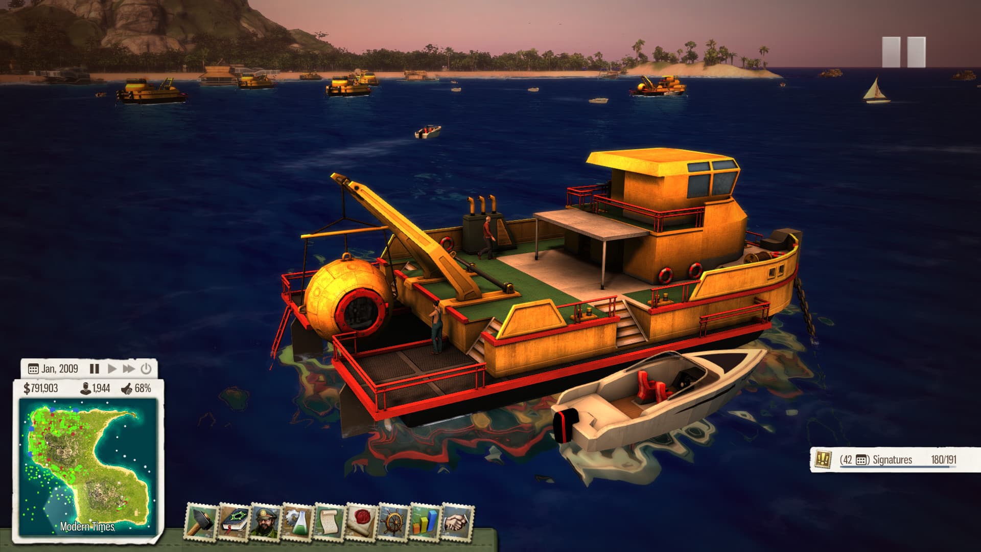 Tropico 5 - Waterborne DLC Steam CD Key - 2