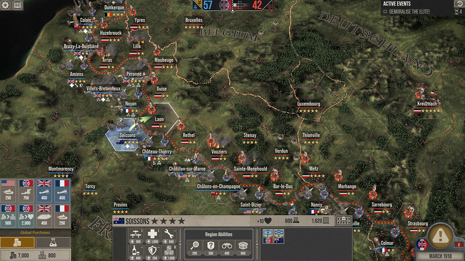 The Great War: Western Front Victory Edition Steam Account - 2