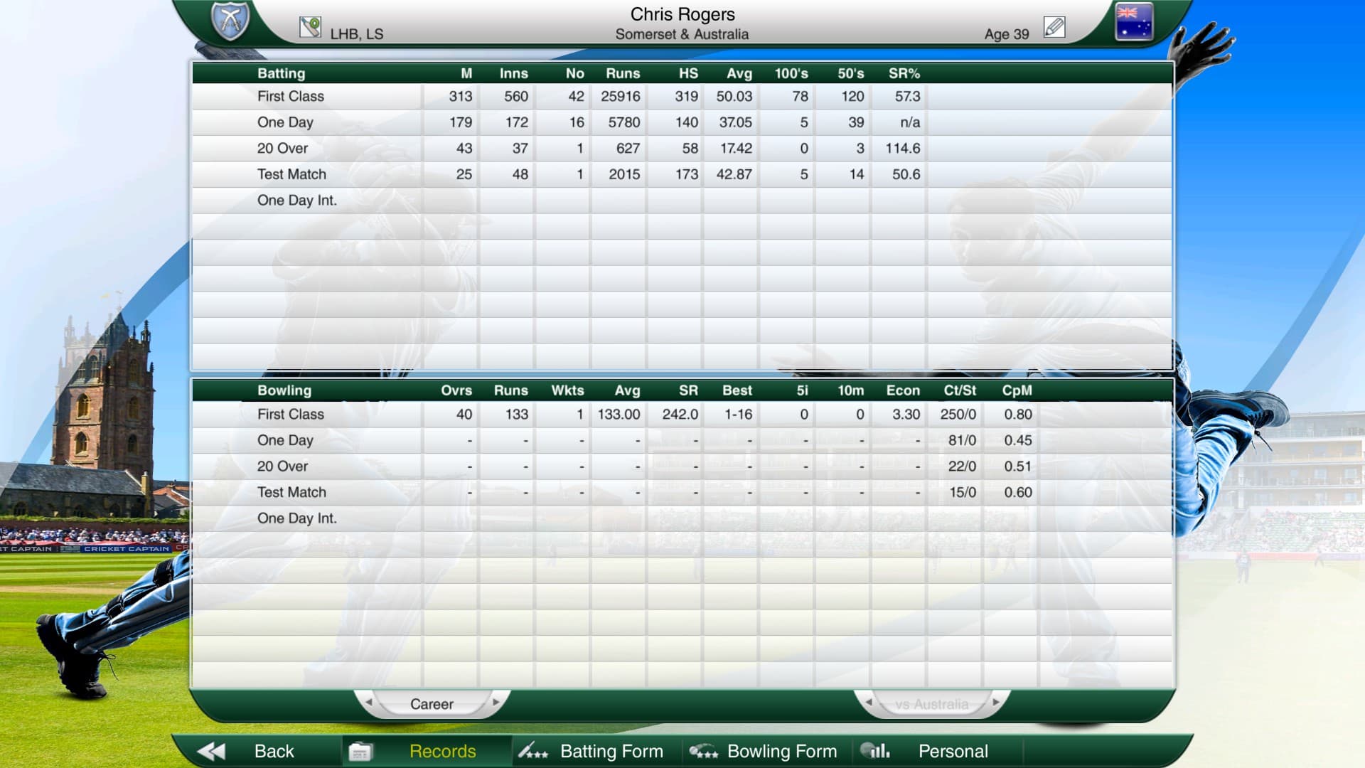 Cricket Captain 2016 Steam CD Key - 6