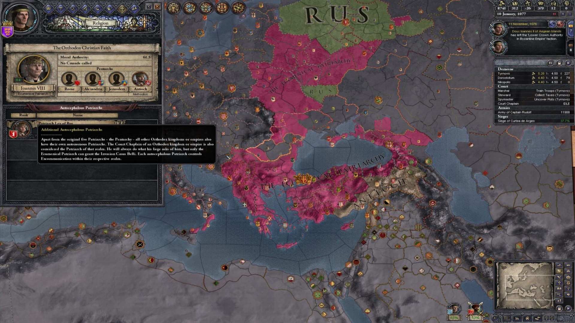 Crusader Kings II - Legacy of Rome DLC PC Steam CD Key - 4