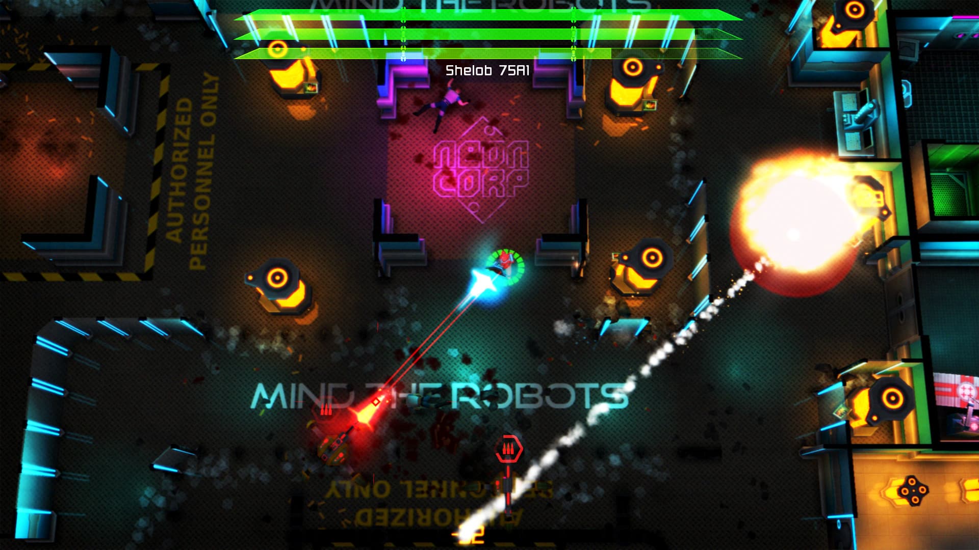 Neon Chrome Steam CD Key - 4